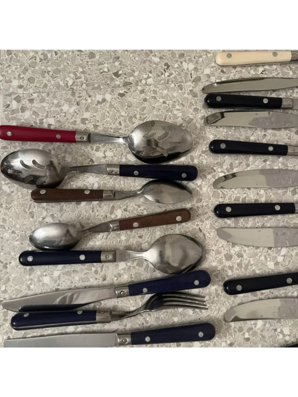WF Washington Forge & Other Brands Stainless Riveted Flatware Mixed Lot 38 pc